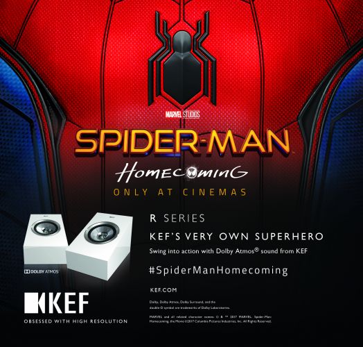 KEF Partners with Sony Pictures for Spider-Man: Homecoming promotion