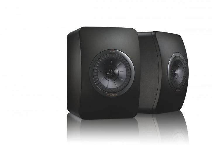 The legendary KEF LS50 - now in a special black edition